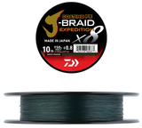 Tresse J-Braid Expedition X8 - Dark Green (150m)