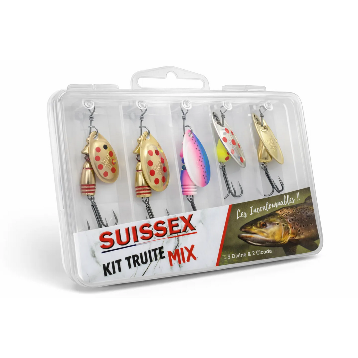 Kit Cuillers Suissex Mix