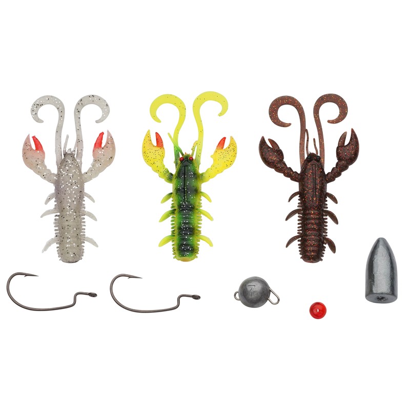 Kit Pêche Berkley PowerBait Perch Finesse Pro Pack