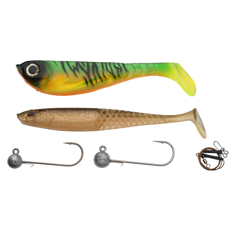 Kit Pêche Berkley PowerBait Pike Jig Pro Pack - Eau Sombre