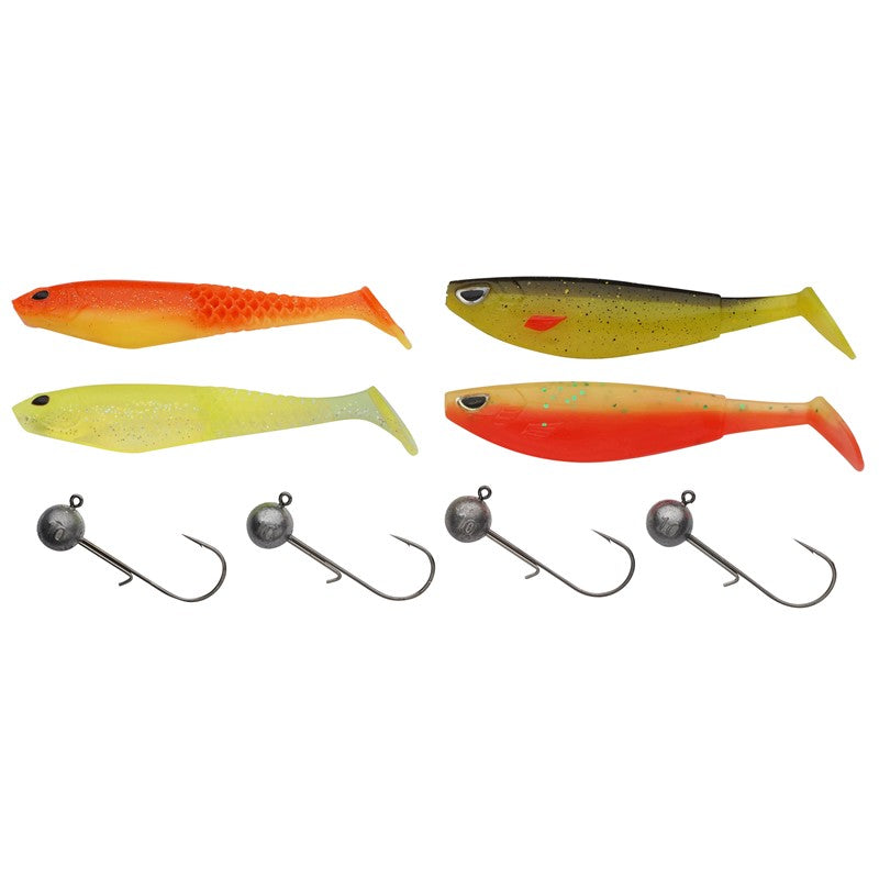 Kit Pêche Berkley PowerBait Zander Jig Pro Pack - Eau Sombre