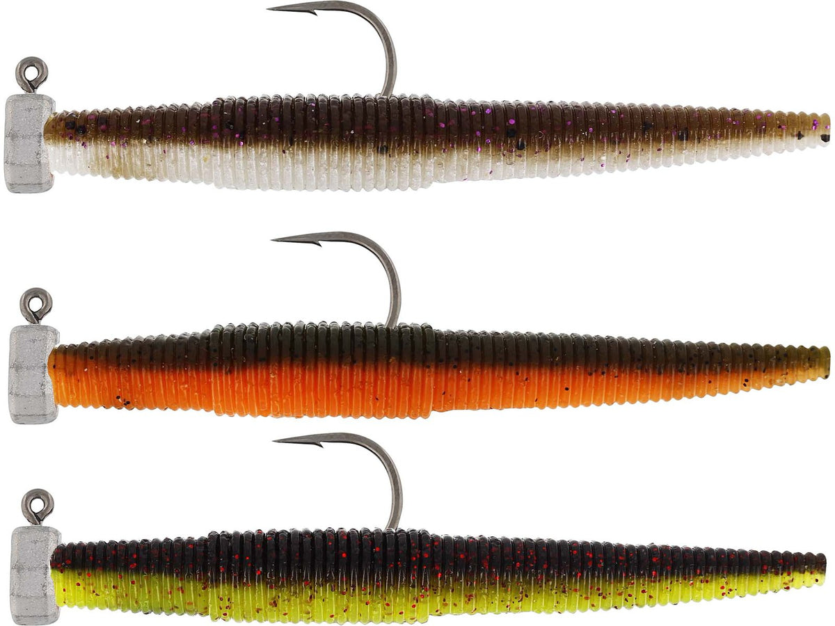 Leurre Souple Westin Ned Worm R 'N R Dark Water Mix - 7cm