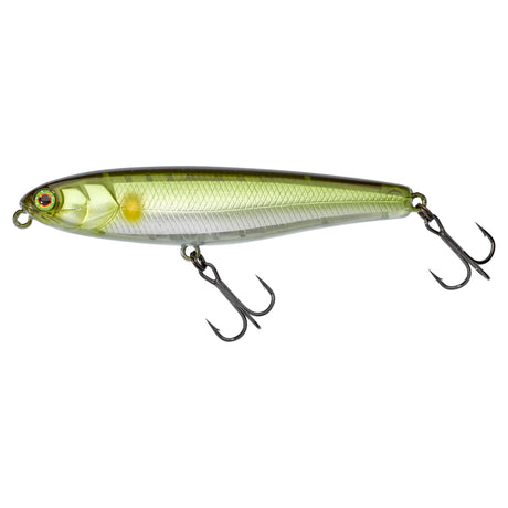 Leurre pêche surface mer riviere pencil 9,5cm 12,5g jaune Leurre pêche surface mer riviere pencil 9,5cm 12,5g jaune