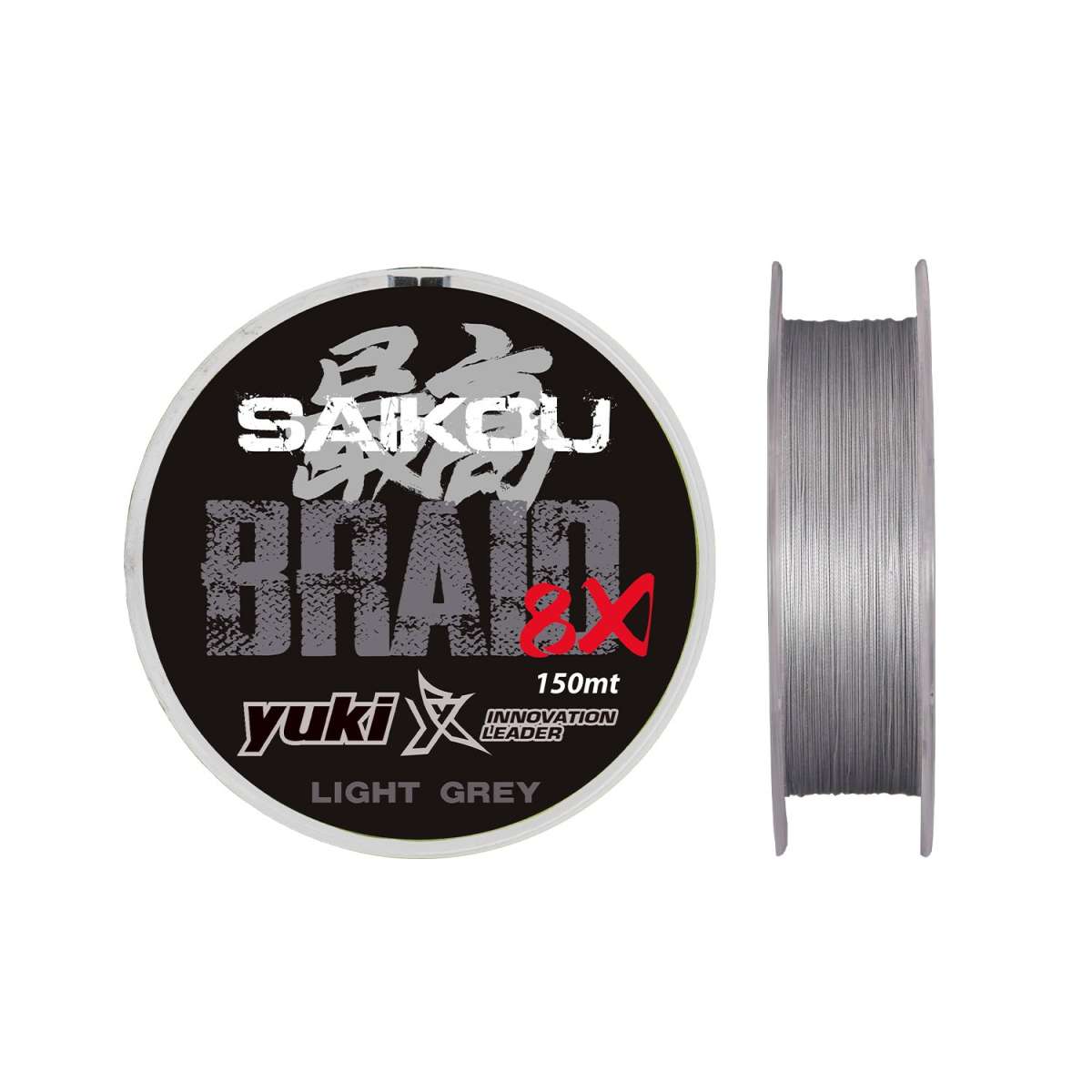 Tresse Saikou Braid 8X - 150m (Grey)
