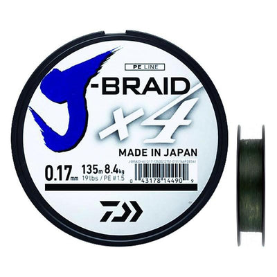 Tresse JBRAID X4 - Green