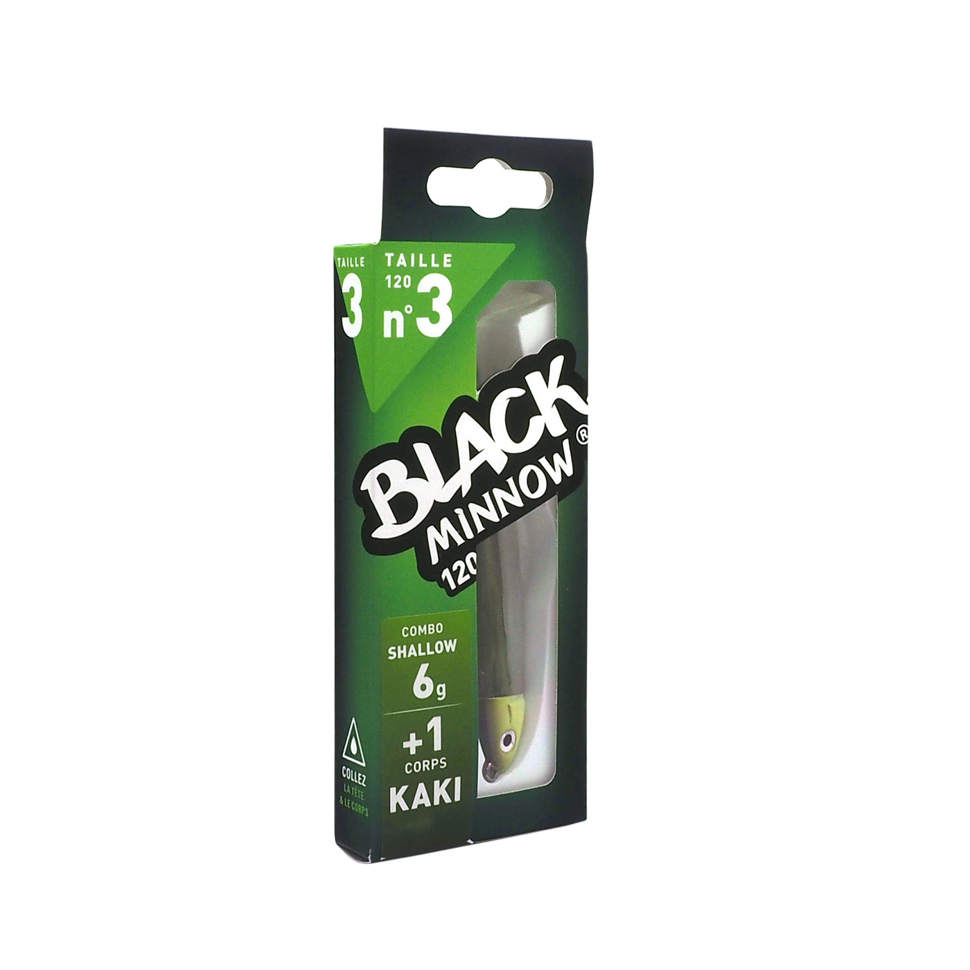 Black Minnow N°3 - Combo Shallow - 6g