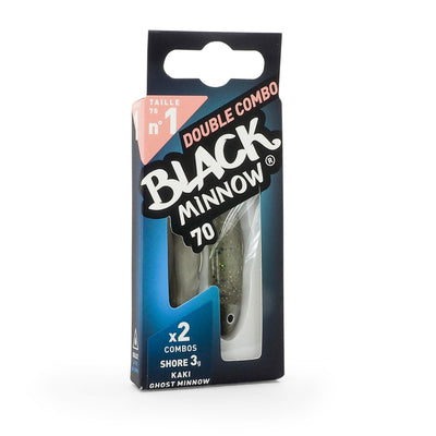 Black Minnow n°1 - Double Combo Shore - 3g