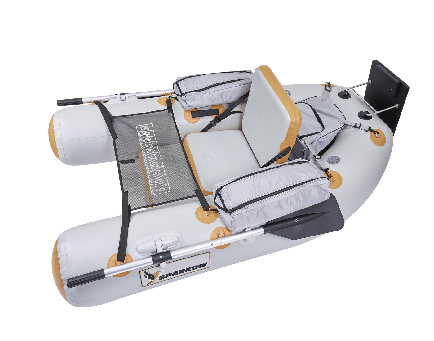 FLOAT TUBE SPARROW EXPÉDITION 180 Gris/Orange