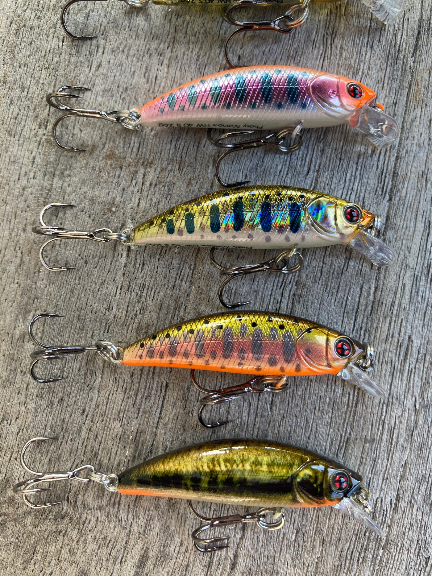 PACK PHOXY Minnow 4cm