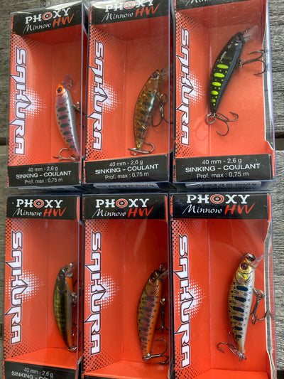 PACK PHOXY Minnow 4cm