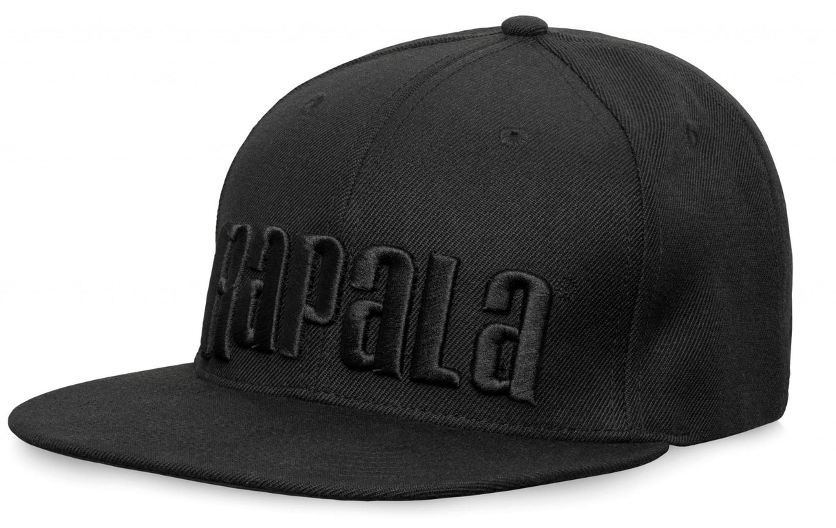 BLACK FLAT BRIM CAP
