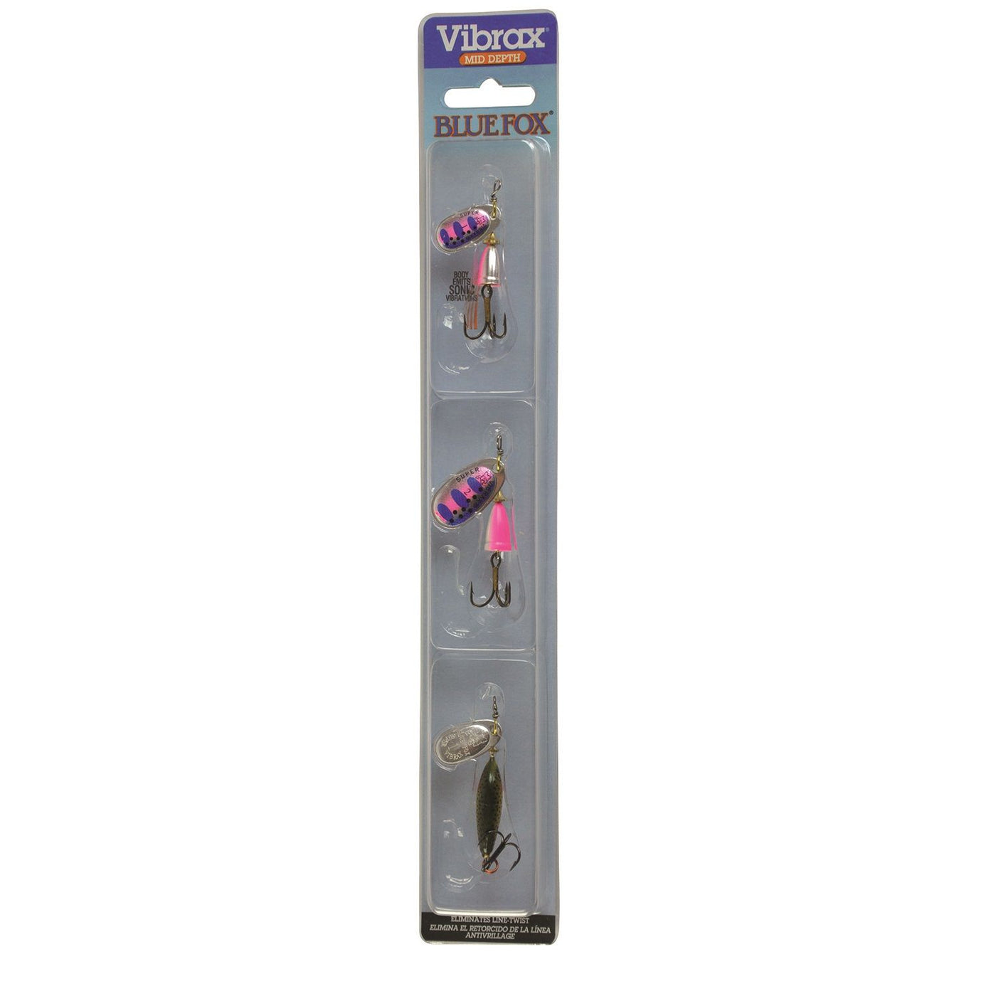 JK FISHER - KIT VIBRAX® RAINBOW TROUT - BLUE FOX