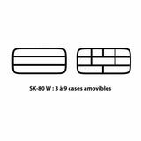 BOITE SK-80W CLEAR