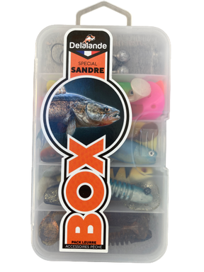 JK FISHER - Coffret Leurres Souples Spécial Sandre - Delalande